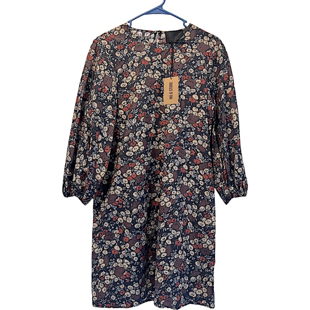 NO. 6 STORE Floral Dress Size 3/ Large - Picture 4 of 9